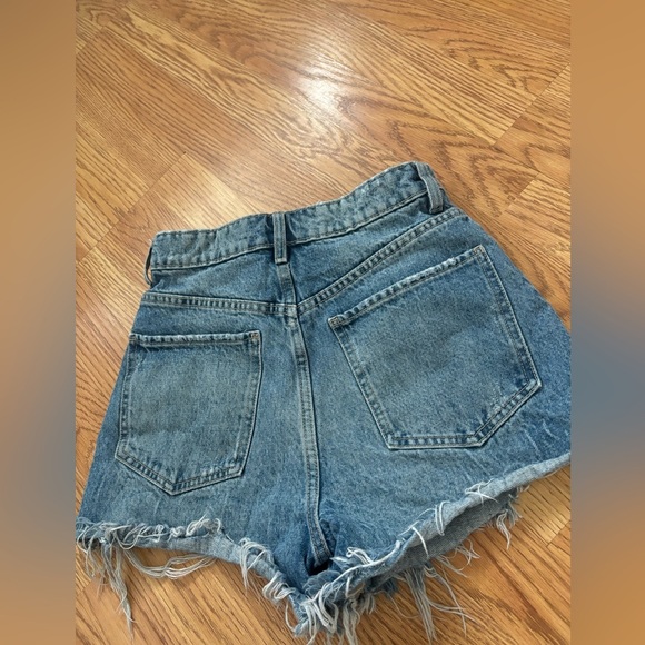 Zara denim distressed shorts 2 - Picture 7 of 8